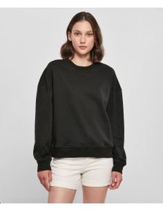 B-BY212-Ladies Oversized Crewneck Sweatshirt 2